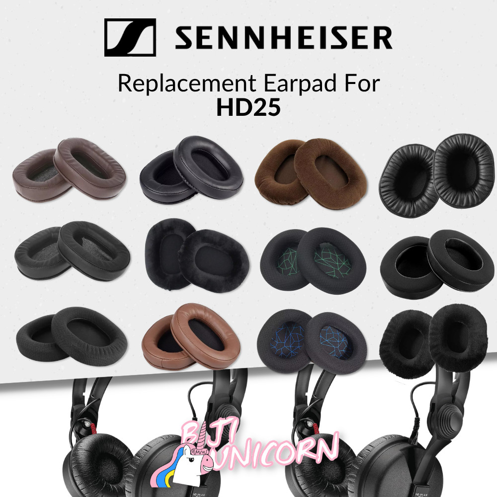 Earpad Earcup Earcushion Sennheiser HD25 HD 25 HD-25 Foam Pad Busa Bantalan