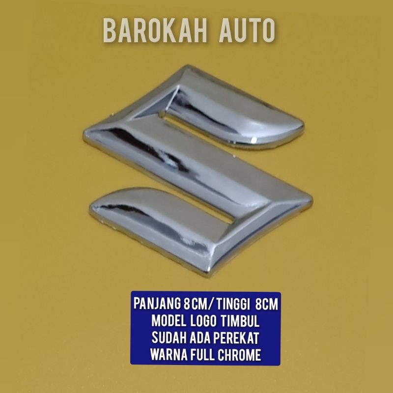 new - suzuki emblem logo s apv ertiga swift bagian belakang