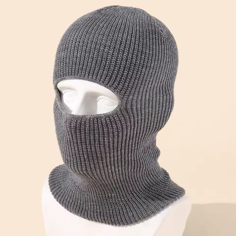 kupluk ninja masker tebal topeng sebo lubang 1/kupluk rajut