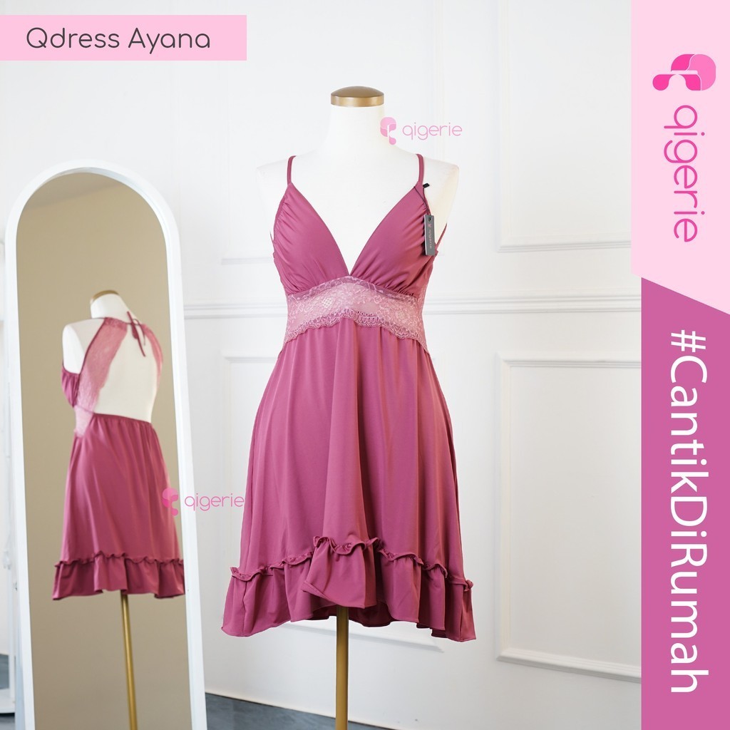 New AYANA QIGERIE | Lingerie | Baju Dinas Malam Sexy | Baju Tidur Wanita Dewasa | Daster Kekinian Te