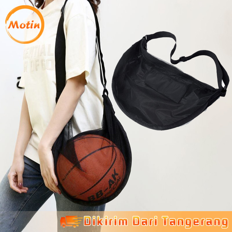 Tas Bola Selempang Basket Tas Latihan Bola Basket Cocok Untuk Bola Voli Dan Basket