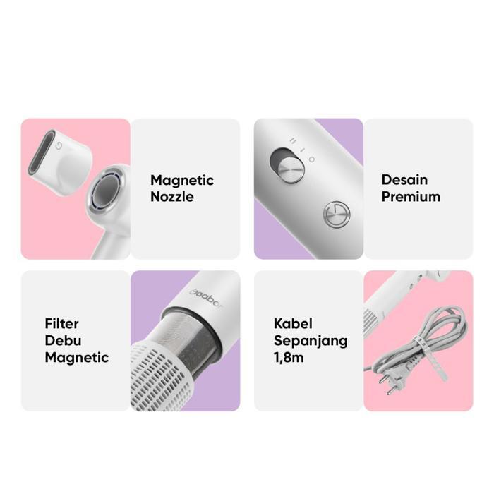 Gaabor Smart Ionic Bladeless High Speed Hair Dryer HDM02 Series