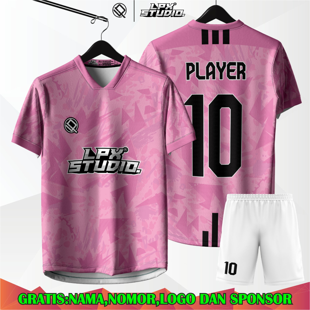 JERSEY FUTSAL PINK//JERSEY SEPAK BOLA PRINTING//JERSEY VOLLY PRINTING//JERSEY CUSTOM SATUAN