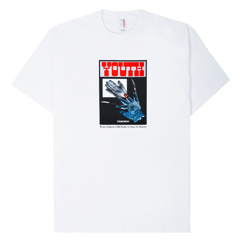 [HOT] STARCROSS Kaos Pria - IRON FIST - White
