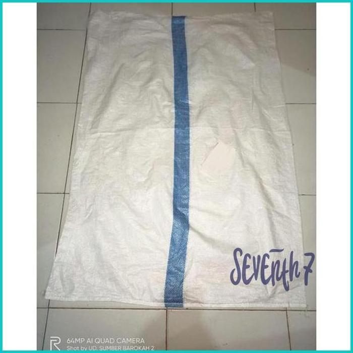 karung bekas 150kg jumbo 90cmx 130cm/beras/karung plastik Berkualitas .