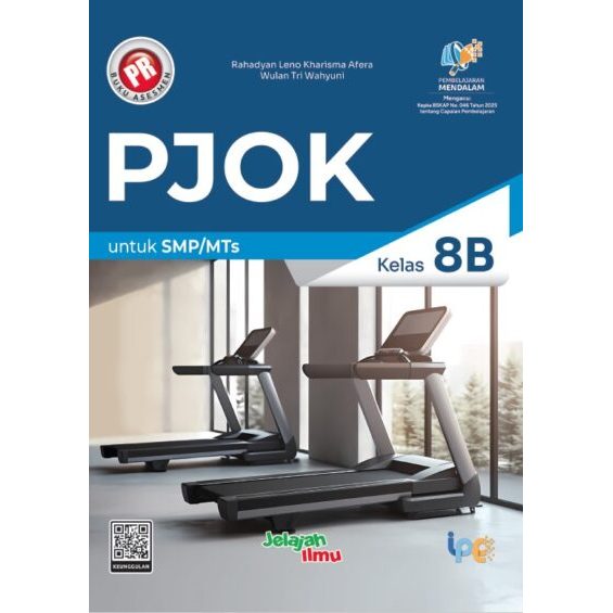Buku PR PJOK Kelas 8 Smp Semester 1&2 Kurikulum Merdeka Intan pariwara Edisi Baru