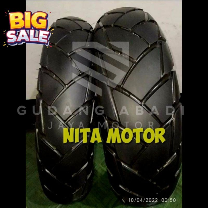 BAN GEDE TUBLES BAN CBR R15 GSX NINJA DLL UKURAN 110/70 120/70 130/70 RING 17 MERK ZENEOS TURINO BAN