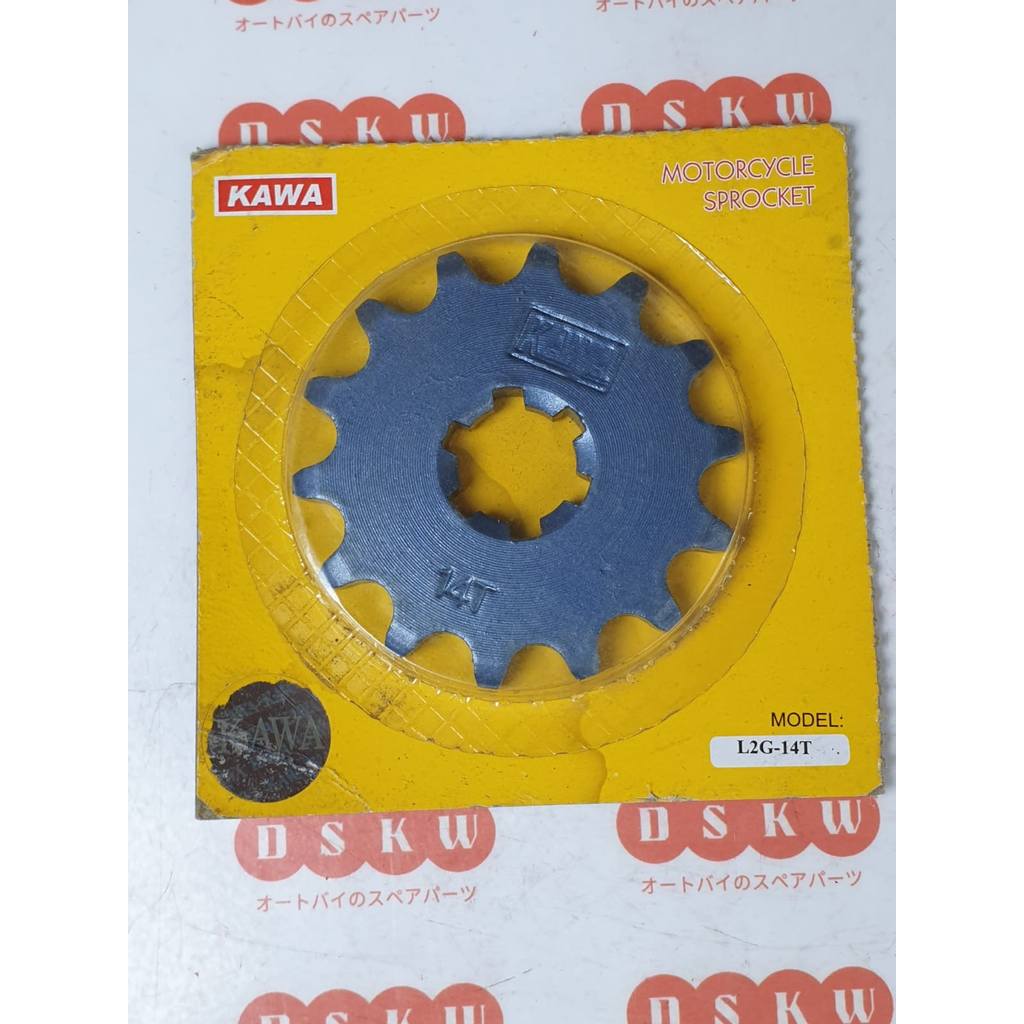 Gir Depan 420-14T L2G | YB100 | V75 | V80 Kawa