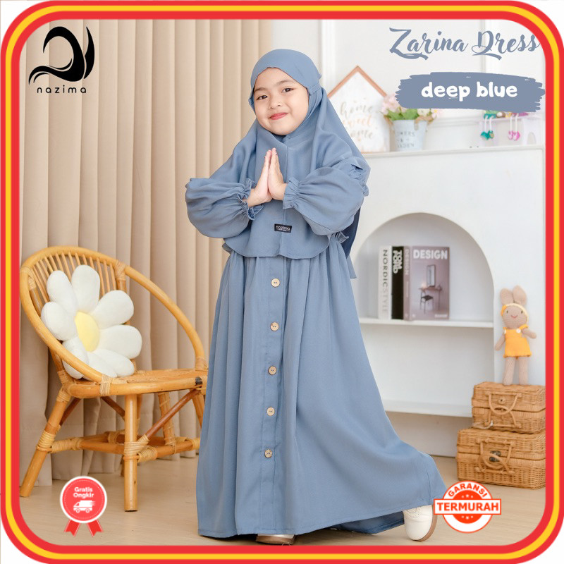 Nazima Gamis Anak Zarina Set Part A/ Termurah