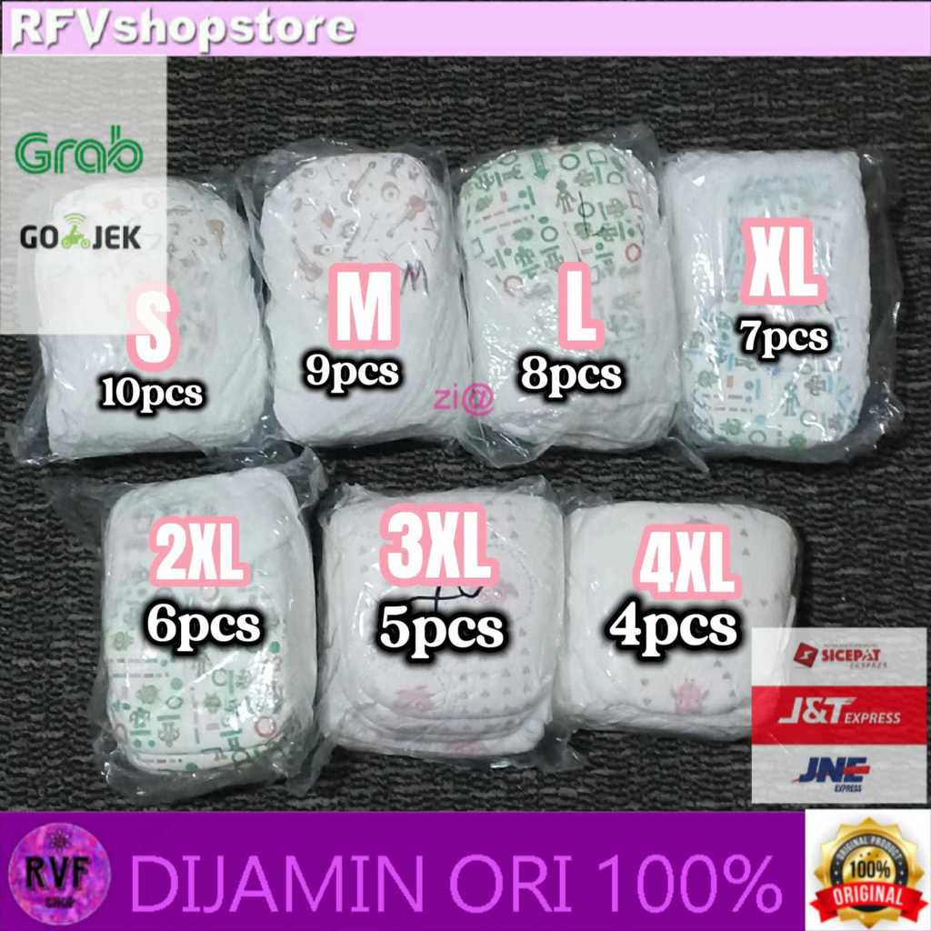 Popok bayi baby pants S M L XL XXL XXXL XXXXL Celana Curah Murah