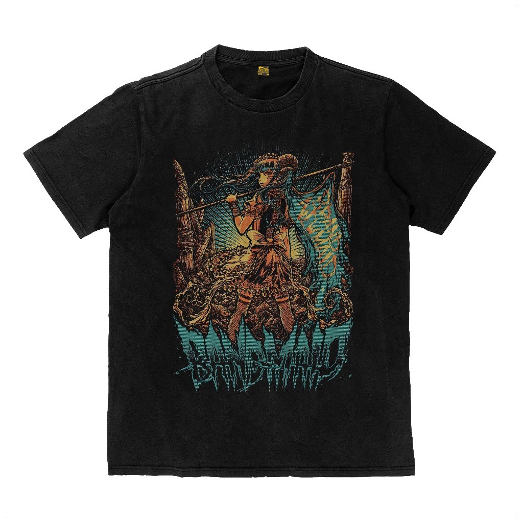 COD Kaos Band Maid Bandmaid Band-Maid Brand New Maid Rock Band Tebal T Shirt Flexinc 16s Heavyweight