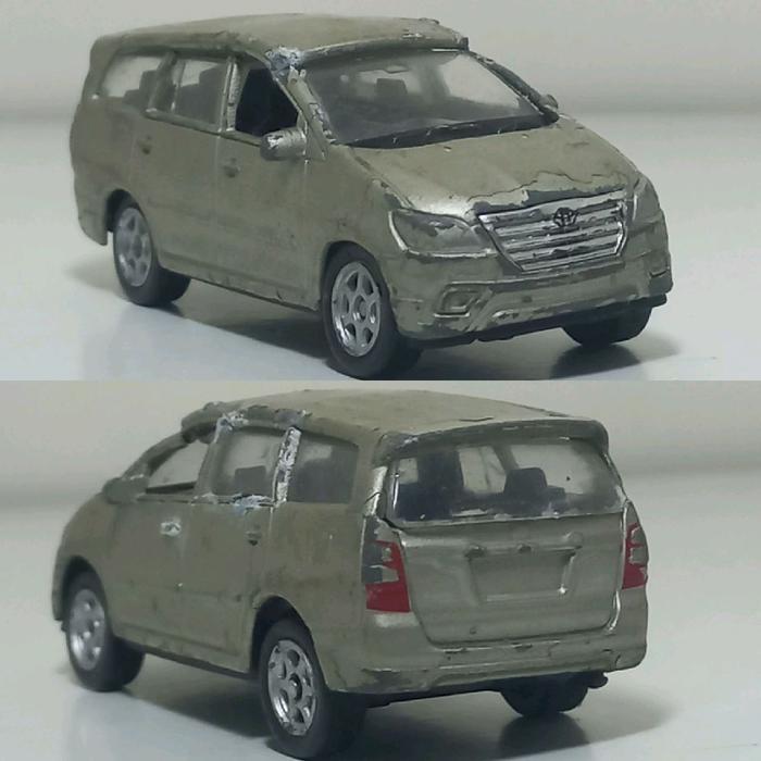 Diecast 1:60 Welly Toyota Kijang Innova barong 2.0 G Luxury 2013 2014 2015 RHD steer kanan skala 60 
