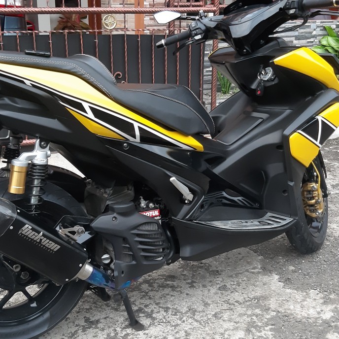 Knalpot Rockvan original full sytem aerox Yamaha aerox