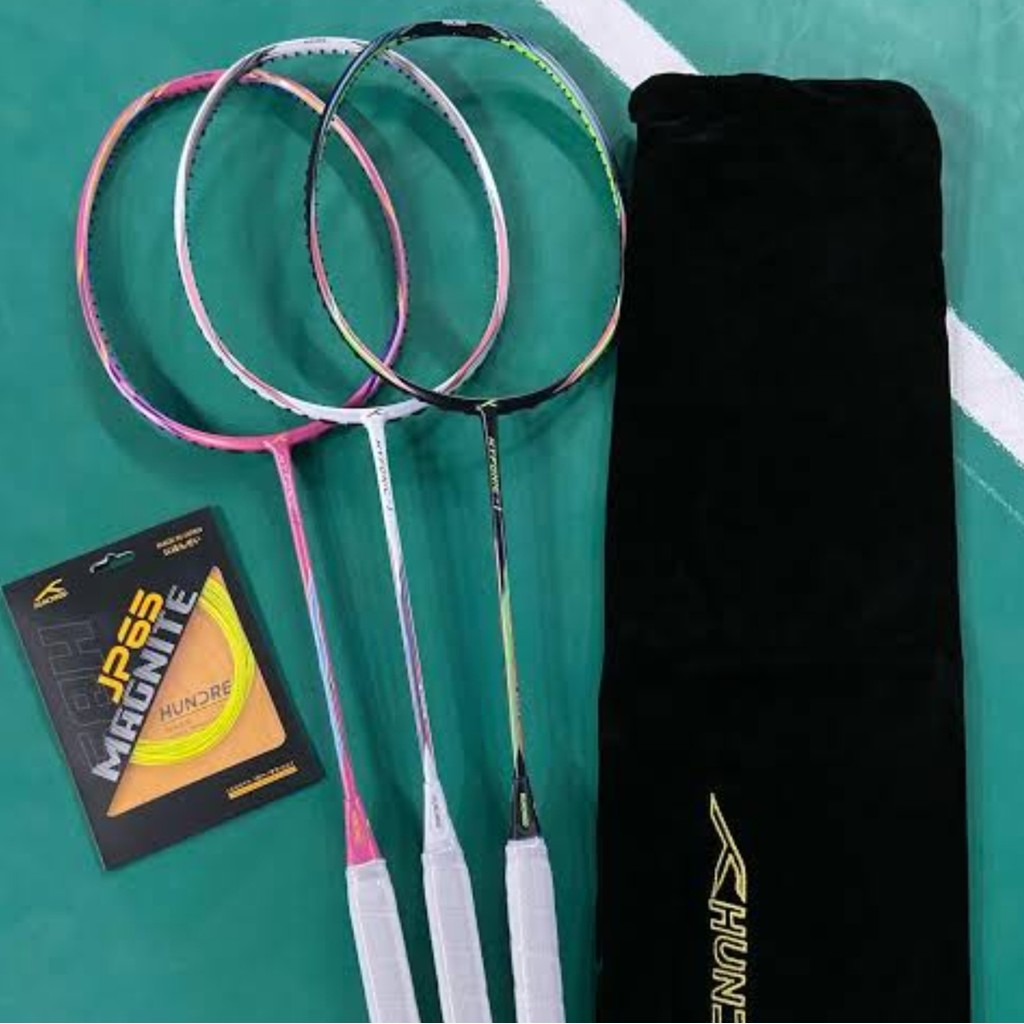 Raket Badminton Hundred HYFONIC 1 4U 5U Hndrd ORI HUNDRED