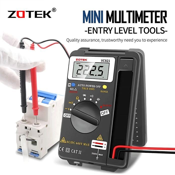 AVOMETER DIGITAL ZOTEK VC921 / MULTITESTER DIGITAL VC921 ORIGINAL
