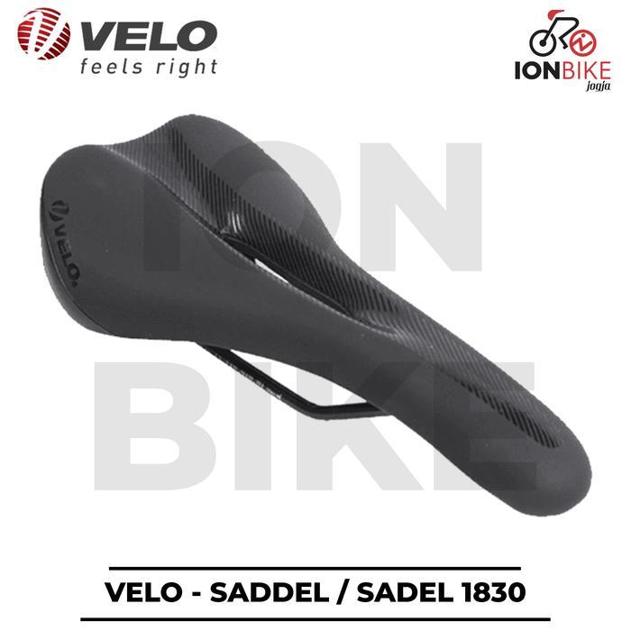 Sadel Velo 1830 Gel Saddle Sepeda MTB Balap Slim Empuk Lubang Aero Murah Roadbike Road Bike Lipat Se