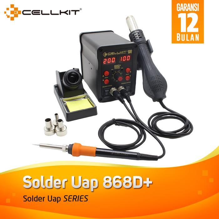 CELLKIT Solder Uap - Blower - Hot Air Gun Digital 2in1 868D+ - Blower868D+ V22