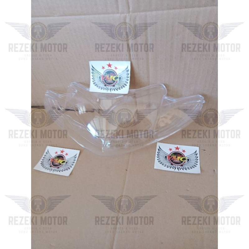 Mika kaca lampu depan suzuki Shogun 125