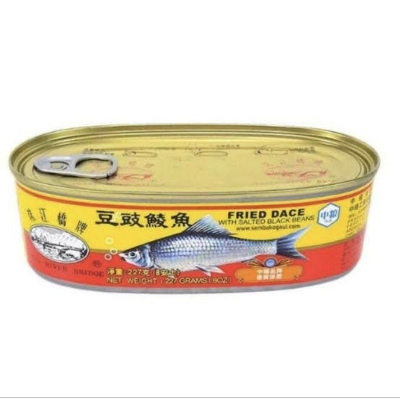 Pearl River Bridge / Ikan Tausi Kaleng ( Ikan dengan Kacang Hitam)