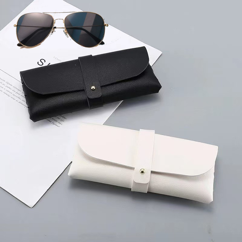 Tempat Kacamata Bahan Kulit Kotak Hardcase Kacamata Box Dompet Kacamata Case Sunglasses