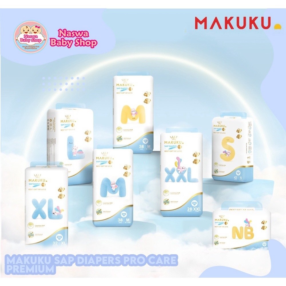 Makuku Sap Diapers Pro Care Popok Premium Bayi