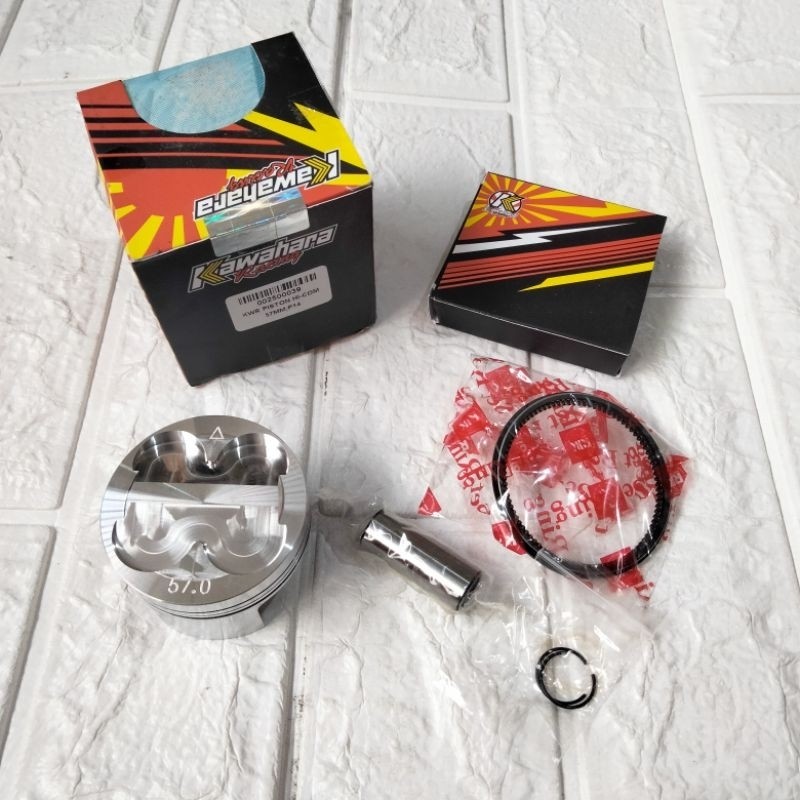 piston seher Kawahara  MX /MX king/Vixion 57 mm pin 14