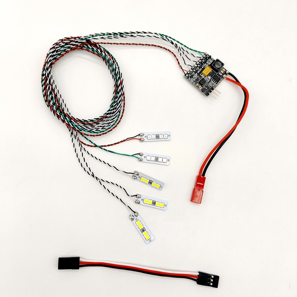 RC Model LED Light for Rao Controlled Fixed Wing Plane Avion Aircraft Sonicmodell 1200mm Binary