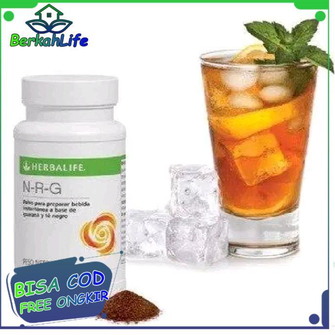 Teh Penambah Energi Nrg Tea Herbalife Original Herbalife Teh Stamina herbal 1 Botol 60gram