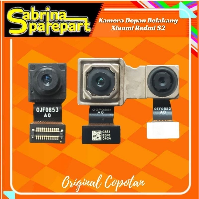 Kamera Depan Belakang Xiaomi Redmi S2 / Y2 Second Copotan