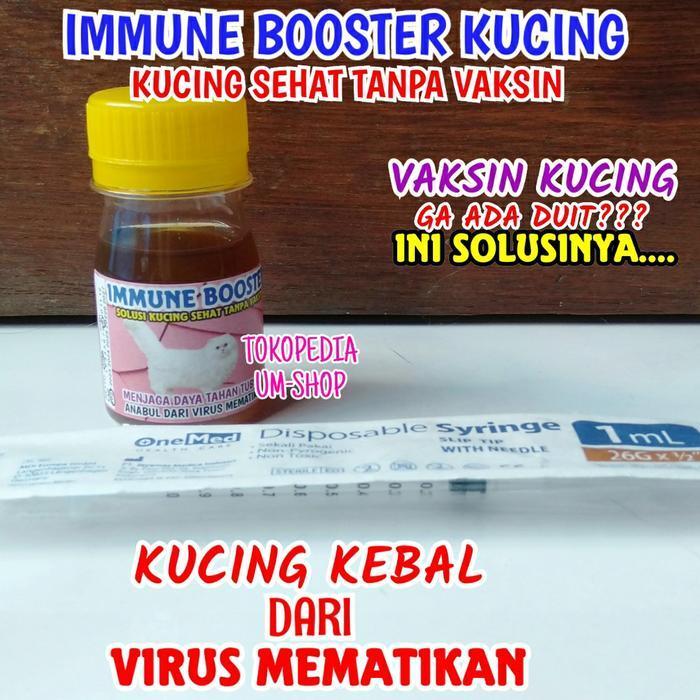 Immune Booster Cat Kucing Tanpa Vaksin Imun Booster Vitamin Murah