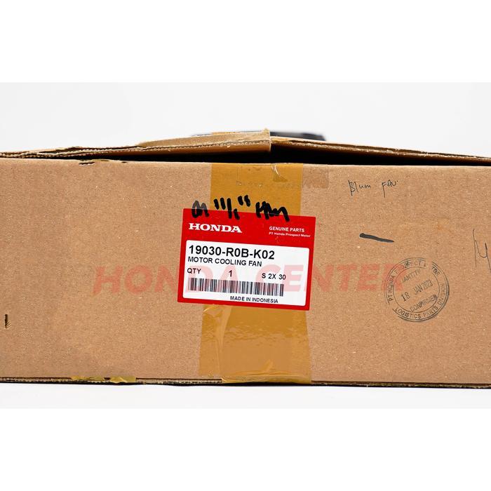 ASLI,motor fan radiator brio 2015 2016 2017 2018 2019 manual 1 kipas - Original Honda Berkinerja