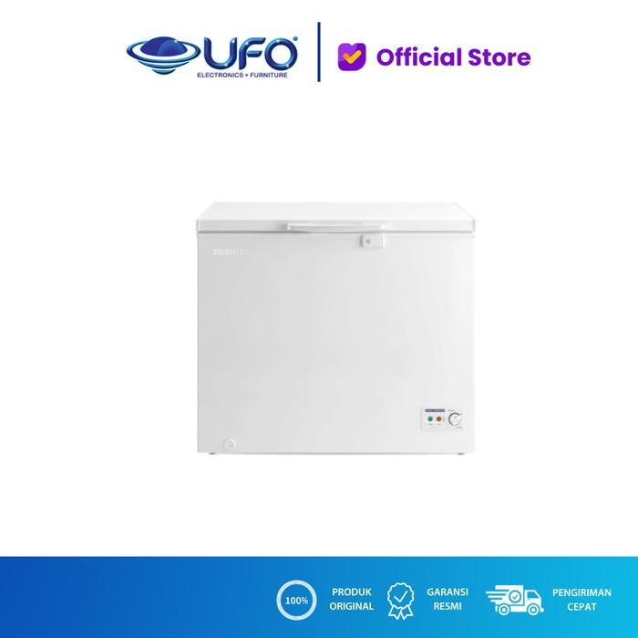 TOSHIBA CRA258I CHEST FREEZER 200 LITER INNER WHITE