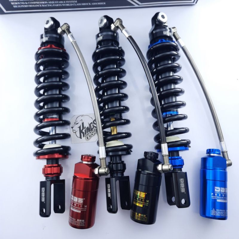 monoshock KLX 150 tabung pisah DBS PREMIUM 922 klik rebound compredion fungsi shockbreaker belakang 