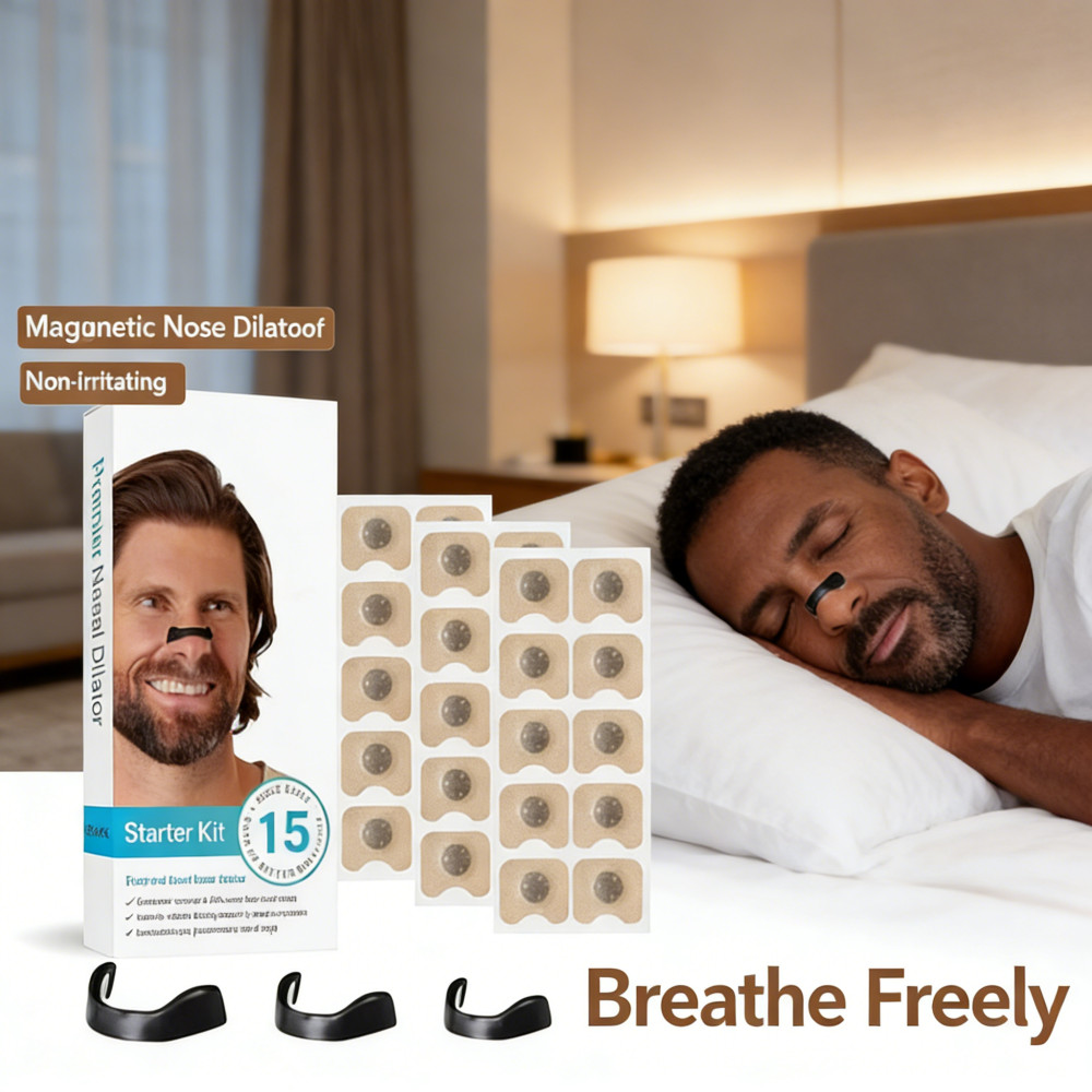 Magnetic Sleep and Sport Nasal Dilator Nose Breathing Stop Snoring Magnetic Dilator Dilator Magnetic