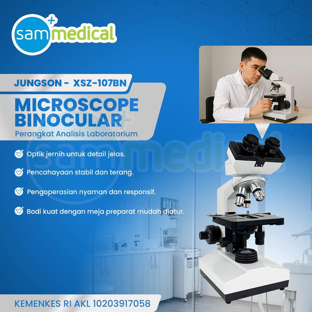 Jungson Microscope XSZ-107BN / Mikroskop Binokular Binokuler / Biological Mikroskop Binokuler