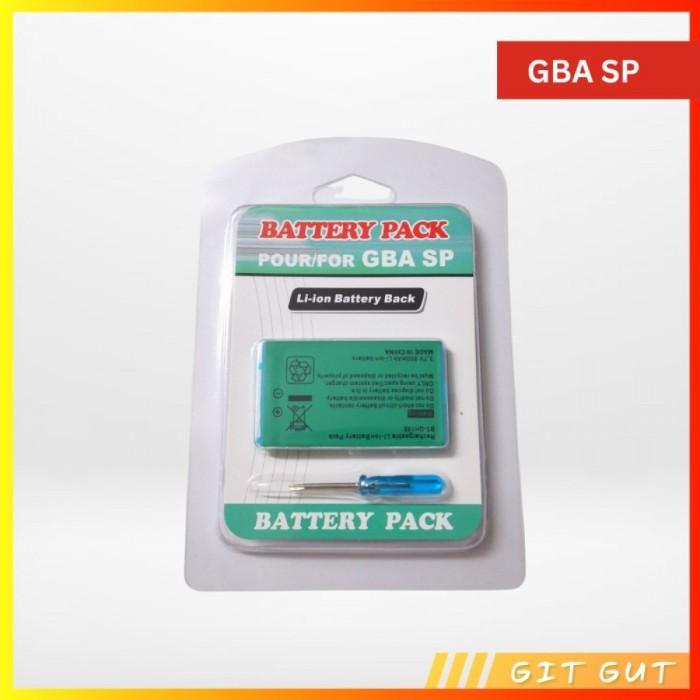 Comeheres Game Boy Advance Gameboy GBA SP Replacement Battery Baterai Pengganti