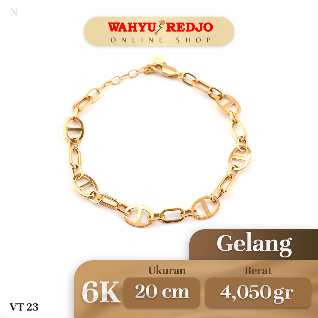 Gelang Emas Kadar 6K Wahyu Redjo GL-6K-30189566