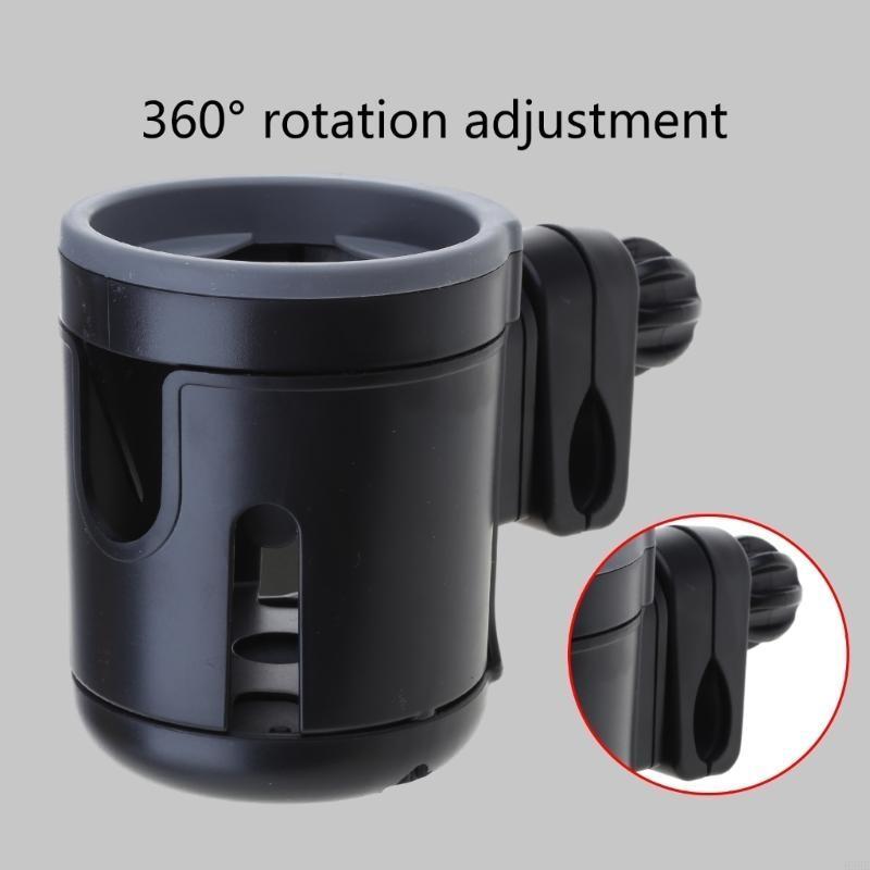 Stroller Cup Holder for 2 Bottles Bike Cup Holder Cup Holder 2-in-1 Universal Cup Phone Holder for S