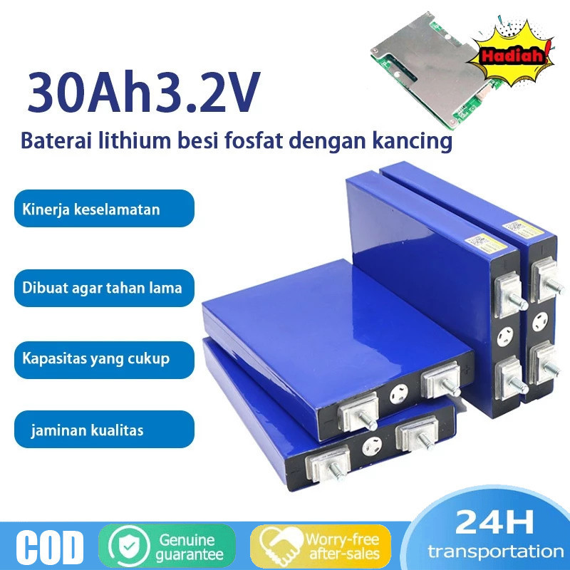 Baterai Lifepo4 3.2V 30Ah Elektrik Baterai Lithium LIFEPO4 DISCHARGE CAPACITY TEST PROVE Baterai Lit