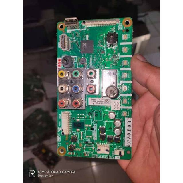 Mb - Mainboard - Motherboard - Mesin Tv Sharp LC-32LE155M - LC 32LE155 M - 32LE155