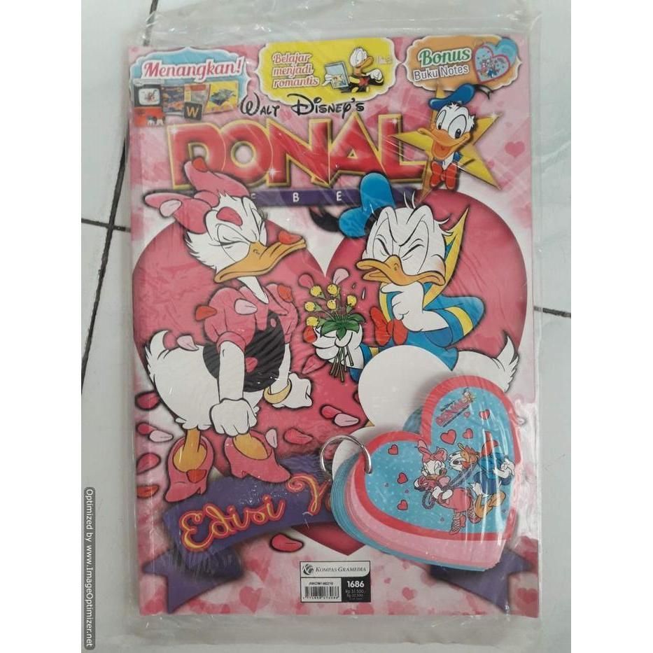 DONAL BEBEK Edisi VALENTINE  No 1686  Koleksi