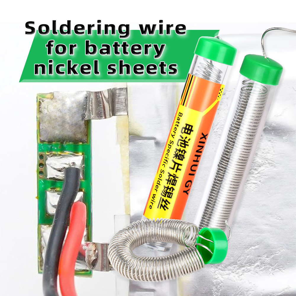 Pen Holder Tin Wire High Purity Lead-free RoHS Rosin Core Low Melt Stainless Steel Portable Solder W