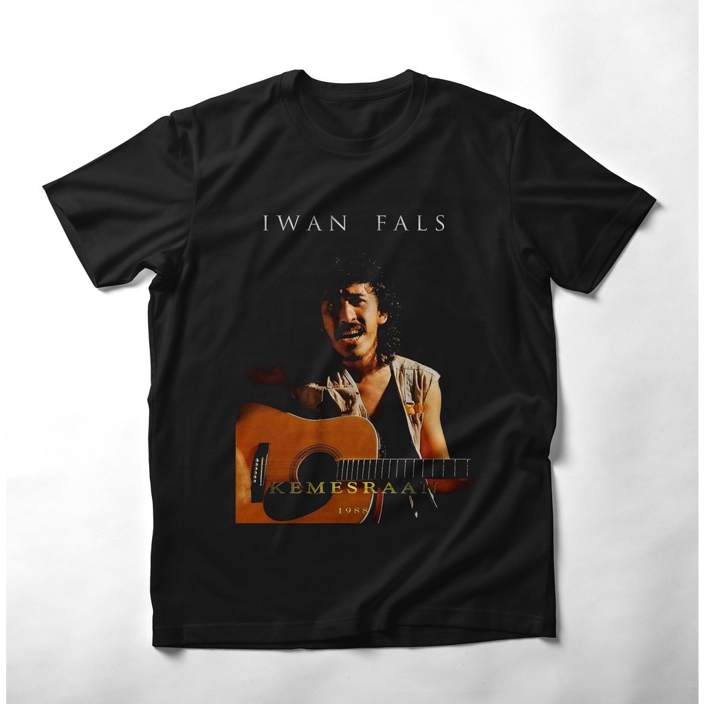 Kaos Distro IWAN FALS KEMESARAAN Kaos Pria Kaos Music Kaos Band Original
