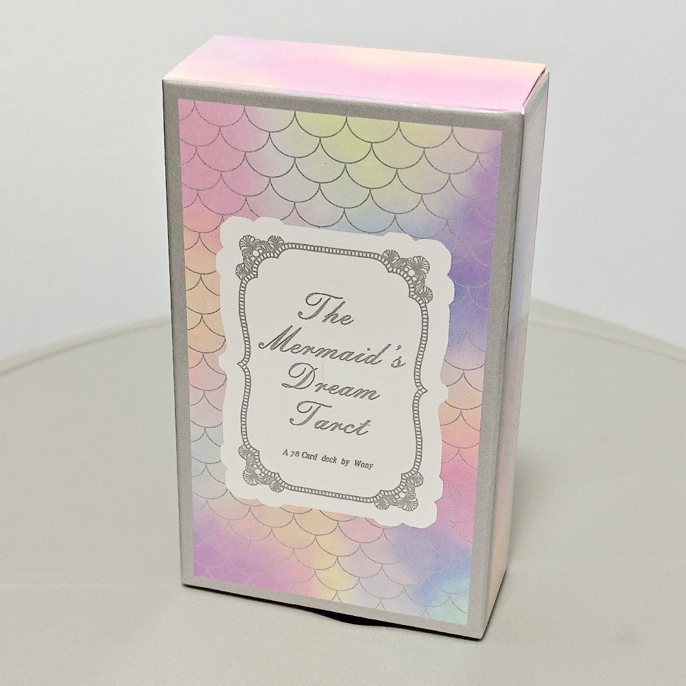 10.3*6cm Based on Rider Waite System The Mermaid's Dream Tarot 78 Pcs Beautiful Tarot Cards