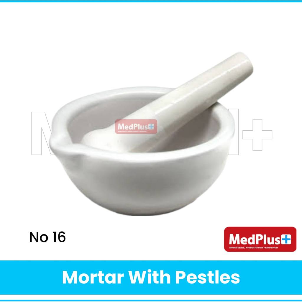 Mortir Stemper 16 Cm Mortar Pestle Lumpang Alu Penumbuk Obat