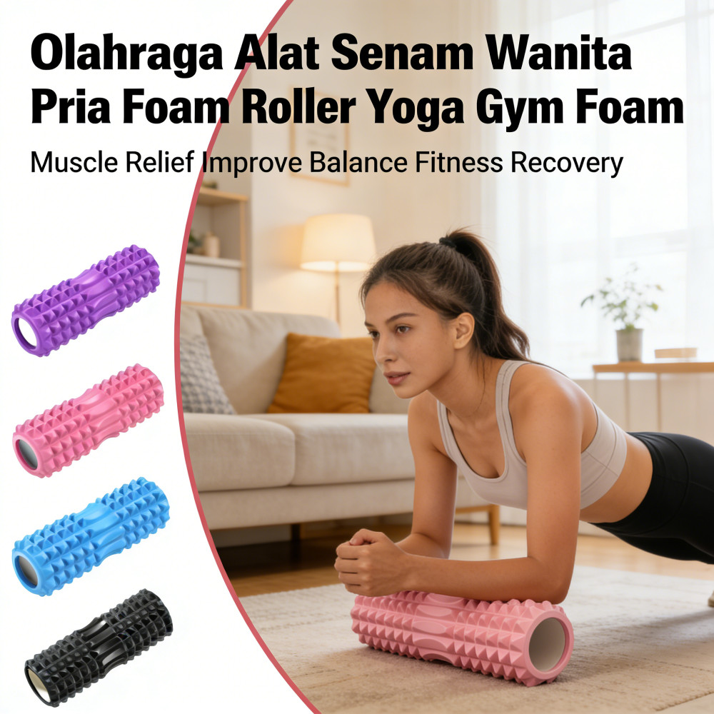 Alat Telapak Kaki Massager Roller Relaxing Therapy Ball Alat Pijit