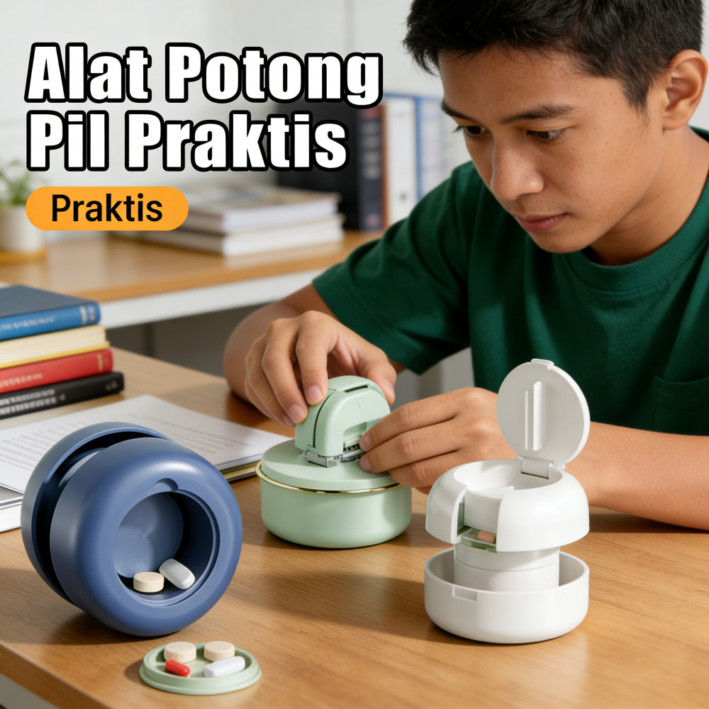 Pemecah Obat Pill/Produk Pemotong Tablet/Alat Pemotong Obat-obatan/Alat Pemecah Obat
