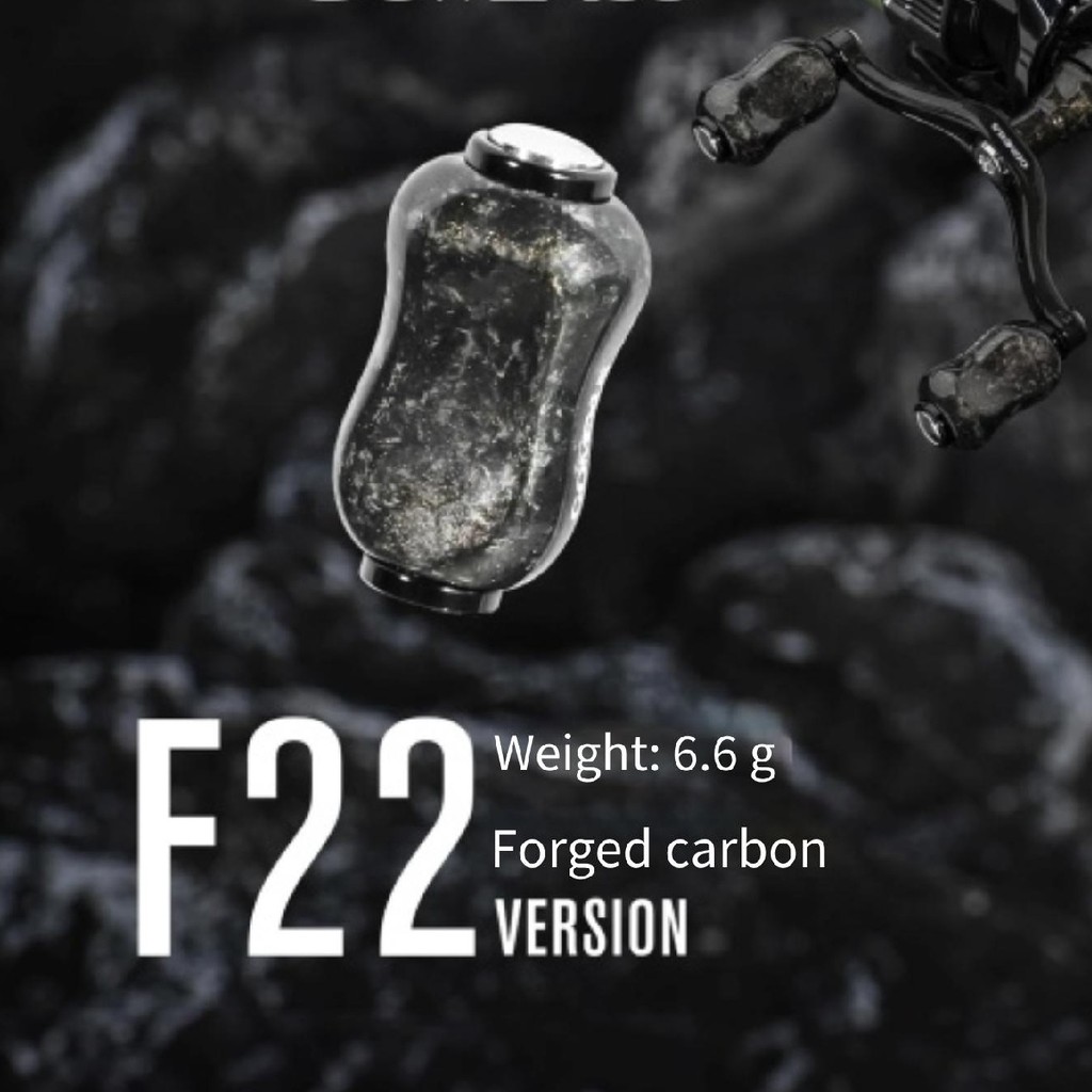 Gomexus Carbon Reel Power Knob 22mm F22 for Shimano Curado DC  Exsence 3000 4000 Daiwa Luvias LT 100