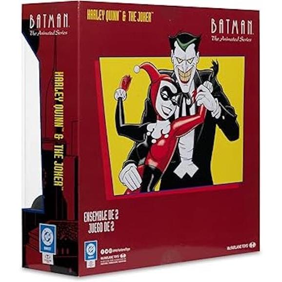 McFarlane Toys Batman: The Animated Series Harley Quinn and The Joker (Mad Love 2 Pack) 6in Action F