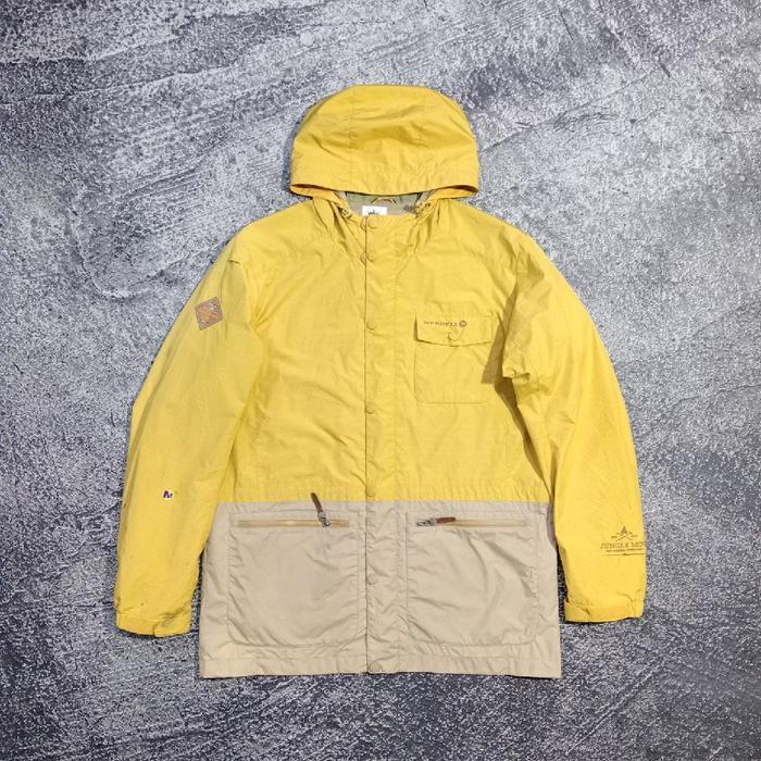 Jaket outdoor parka multi pocket MERRELLO JUNGLE MOC murah size xl